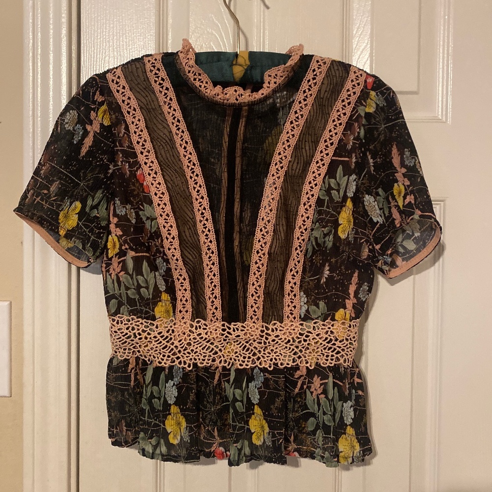 Foxiedox blouse brand new with tags